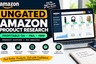 find profitable ungated amazon fba online arbitrage products