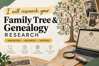 research your family tree and genealogy history with ancestry records