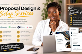 design and customize proposals in proposify to close more sales