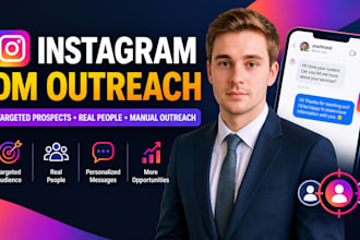 do targeted instagram dm outreach and lead generation
