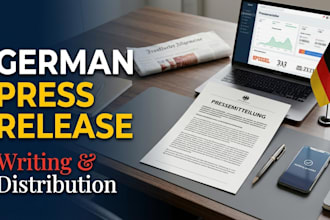 do german writing services business writing german press release