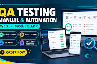 do expert software quality assurance, manual testing and QA for website or app