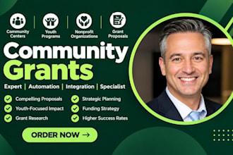 write community center grants youth grants nonprofit grants proposals
