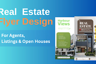 create a luxury real estate flyer for your property