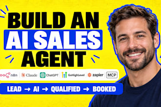 build n8n ai agent claude chatgpt gohighlevel zapier mcp automation zoho setup