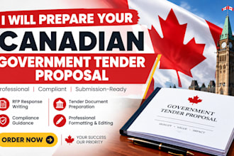 prepare your canadian government tender proposal