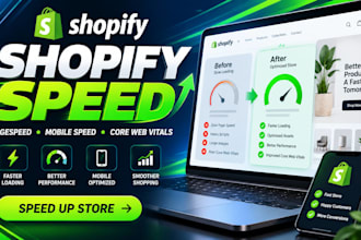 speed up shopify store, fix core web vitals and pagespeed issues