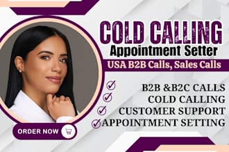 usa cold calling, cold caller for b2b cold calling, appointment setting in USA