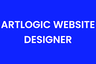 build a professional artlogic website for your art gallery