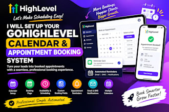 gohighlevel crm set up ghl calendar and appointment booking system