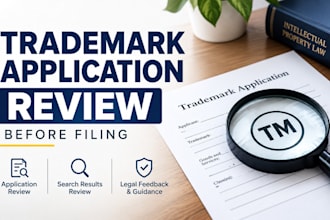 review your trademark application
