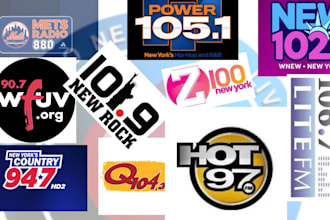 promote your song to 1000s listeners on new york radio