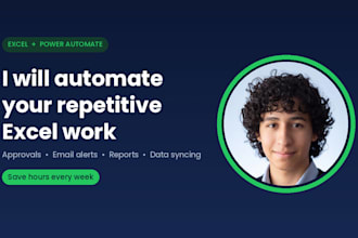 automate your excel workflows