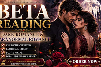 be your paranormal romance, wolf shifter, dark romance beta reader