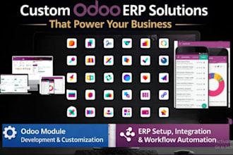 do odoo erp customization, development, integration and migration
