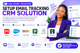 setup email tracking crm gmass salescloud zoho crm pipedrive nimble omnisend