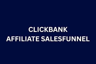 build a clickbank affiliate marketing lead generation funnel with email capture