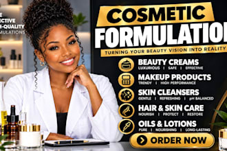 formulate private label skincare, cosmetic beauty product, brand product formula