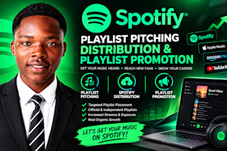 do spotify playlist pitching, spotify distribution and playlist promotion