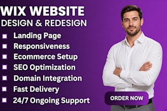 build wix website wix redesign wix website development wix studio business site