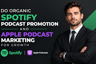 do organic spotify podcast promotion and apple podcast marketing for growth