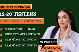 provide 12 testers google play closed app testing user testing ios app review