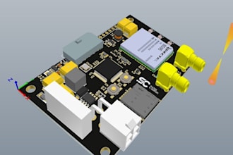 do custom pcb design for your nrf , esp32, stm32, or iot project