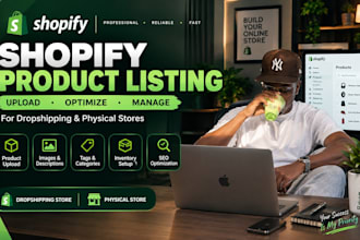 be your shopify product listing assistant