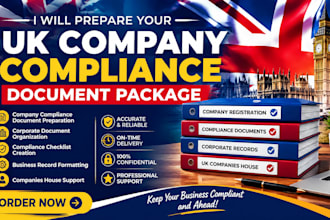 prepare your UK company compliance document package