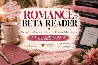 beta read your novel and provide detailed feedback