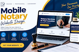 build mobile notary, notary website, notary public, loan signing agent