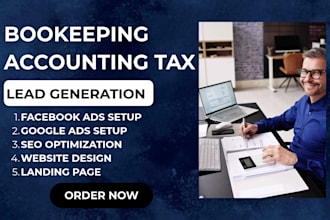 bookkeeping leads income tax leads accounting tax leads finance website