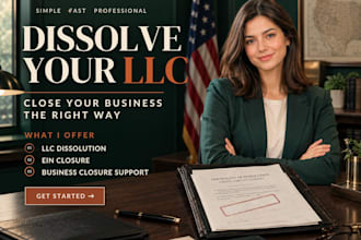 dissolve your US llc or corporation and close your ein
