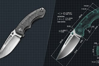 custom knife cad design, 3d model technical drawing for cnc manufacturing files