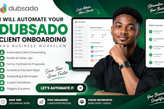 automate your dubsado client onboarding and business workflow