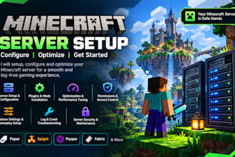 setup configure and optimize your minecraft server