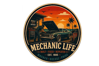 design high quality garage logo with unlimited revision