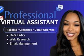 be your reliable virtual assistant for admin and online tasks