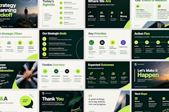 design a 2026 strategy planning kickoff powerpoint presentation