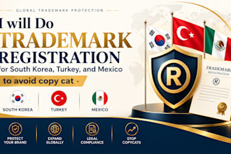 do trademark registration for south korea, ireland, and mexico to avoid copycats