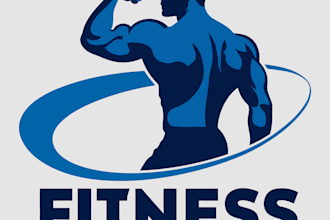 create a powerful sports and fitness logo design