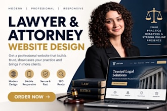 build wordpress law firm website, attorney website, lawyer legal website design