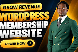 develop wordpress lms website, membership website