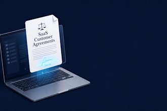 draft bulletproof saas customer agreements and custom software contracts for you