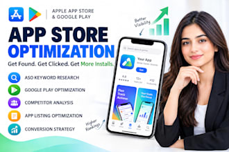 do app store optimization aso keyword research  google play listing optimization