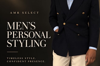 be your personal stylist and help you dress like a gentleman