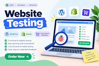 do manual QA testing for your website and software