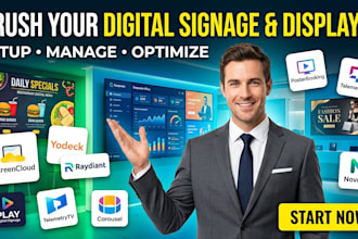 setup, manage, and optimize your digital signage software and displays yodeck