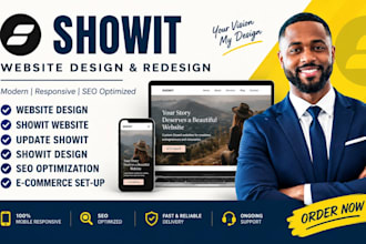 showit design redesign showit website showit template showit customization