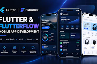 build fast scalable flutter and flutterflow mobile apps